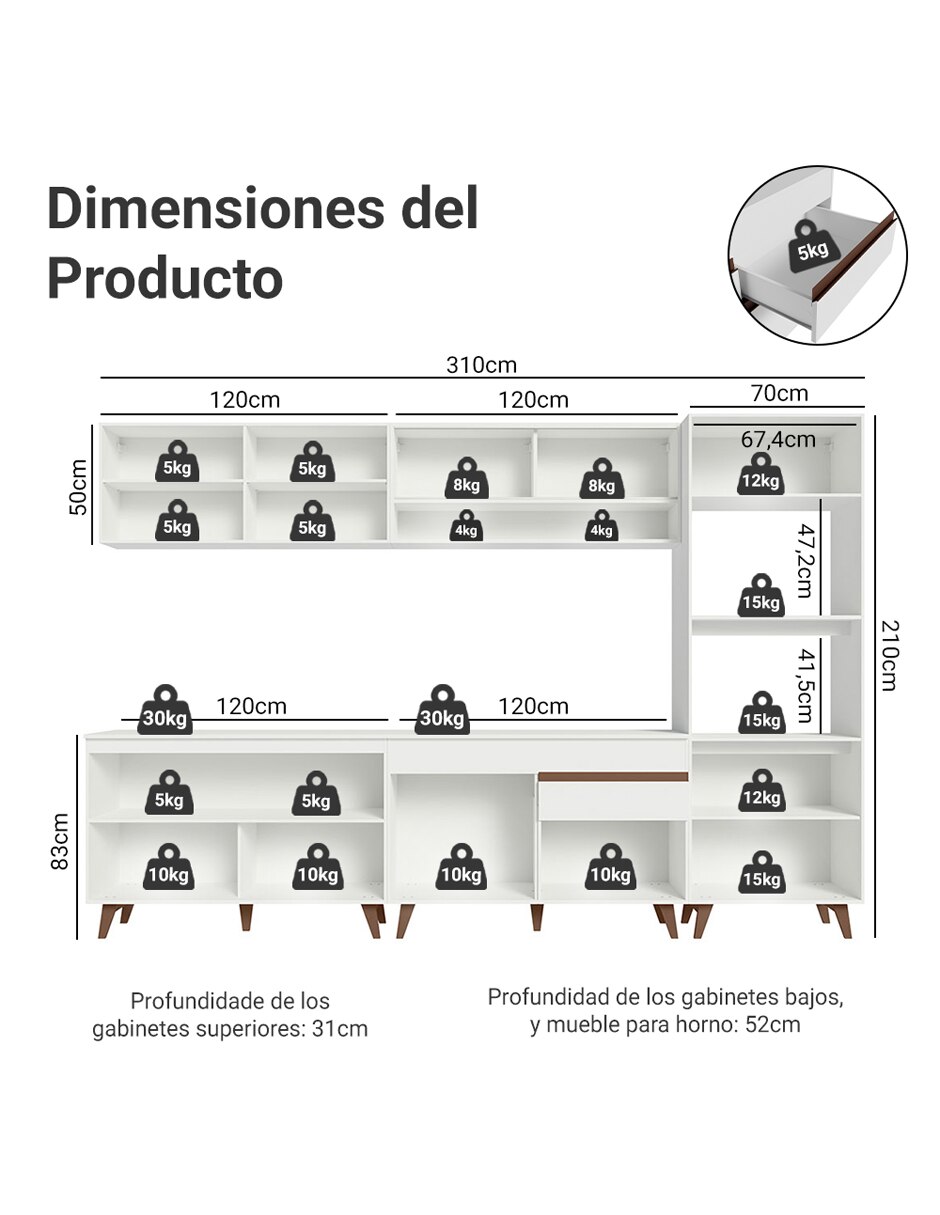 Cocina integral Reims 10