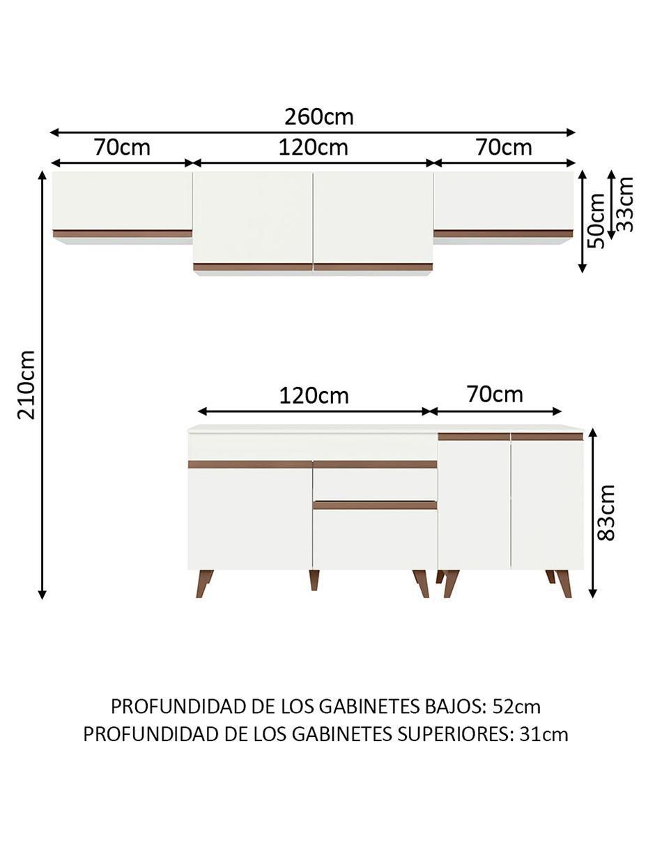 Cocina integral Madesa Reims