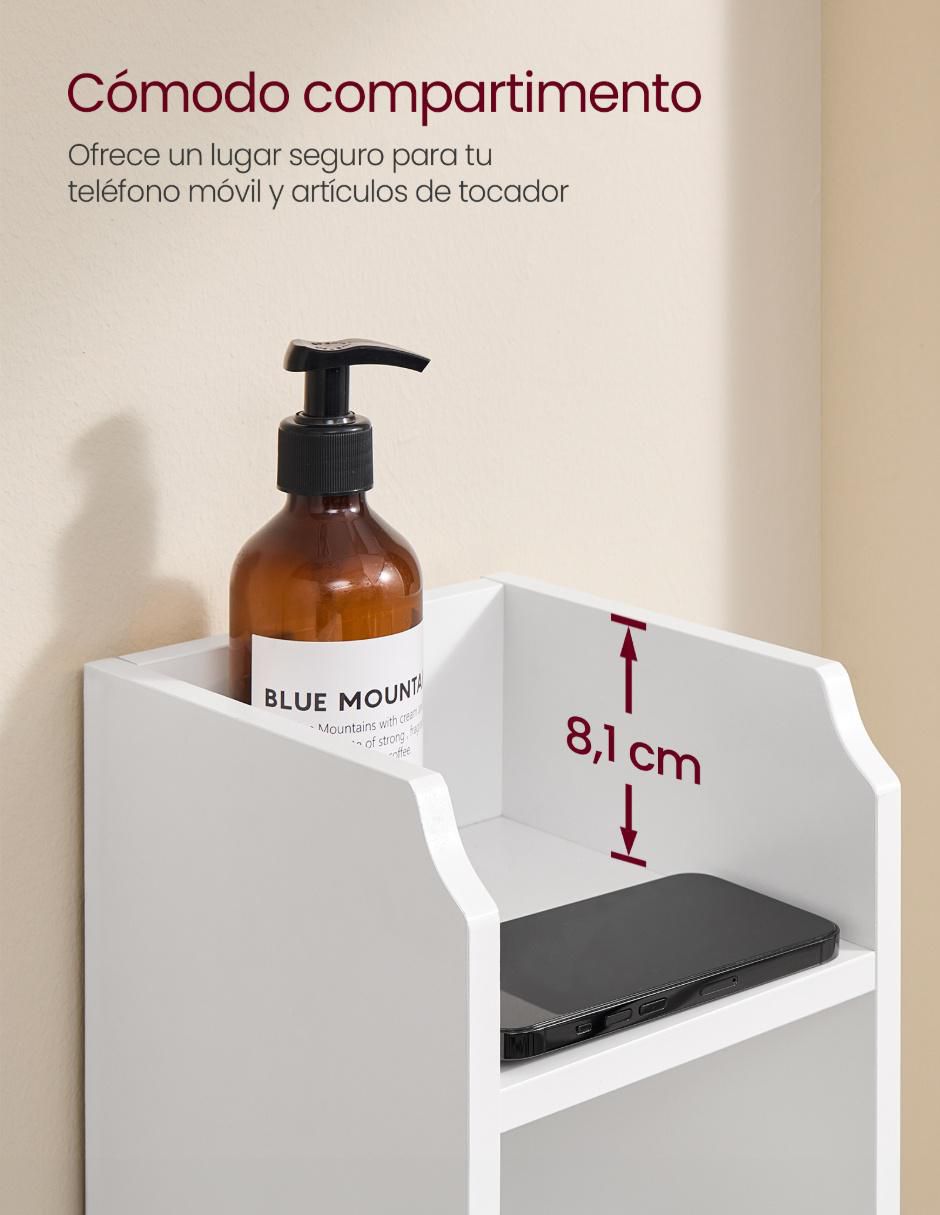 Torre de baño Shay de MDF 3