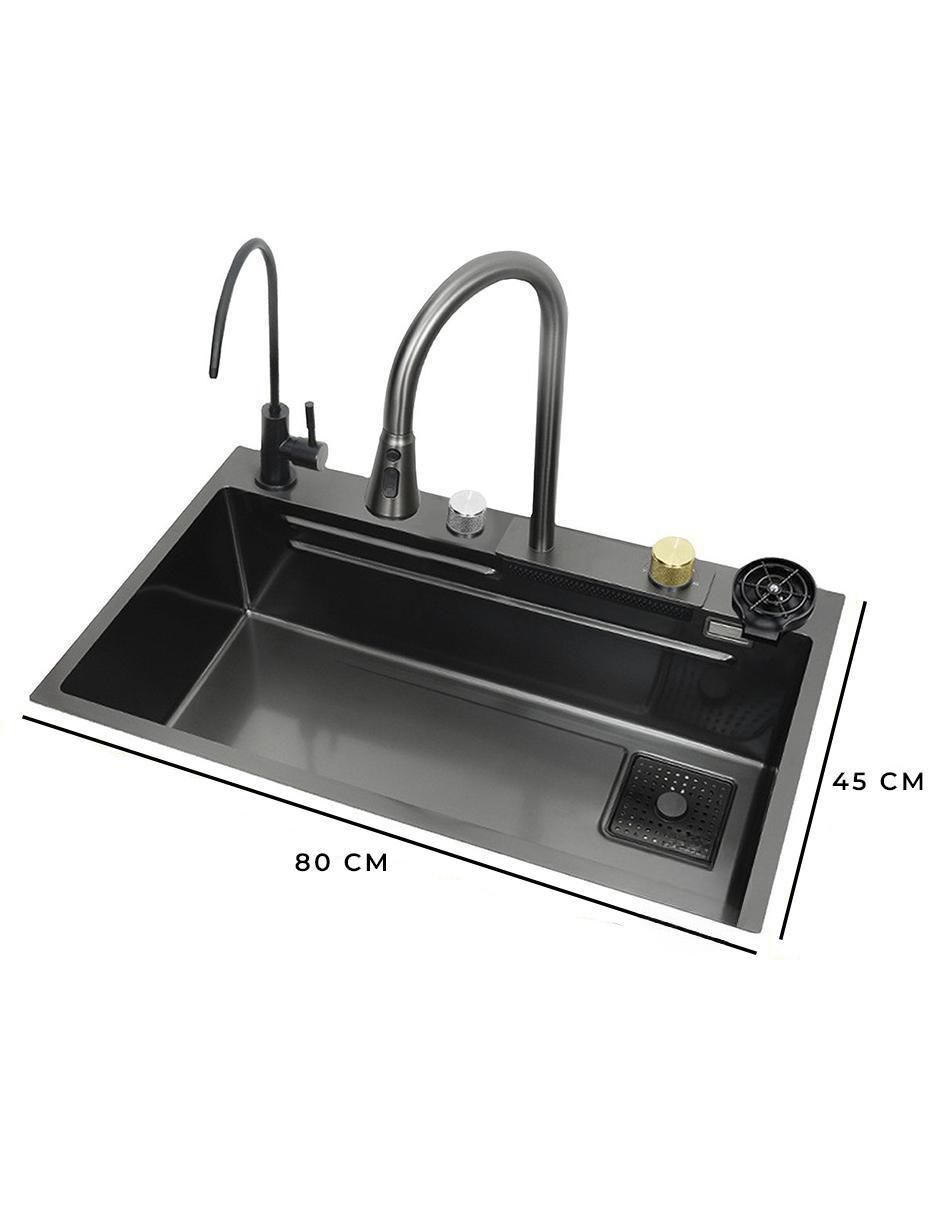 Tarja 1 tina de acero inoxidable con escurridor Xtllar6312 5
