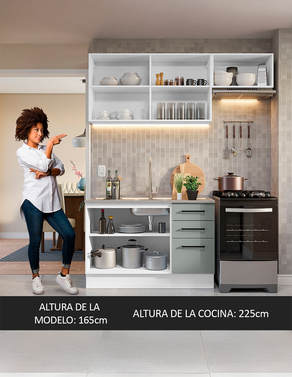 Cocina integral Madesa Ágata