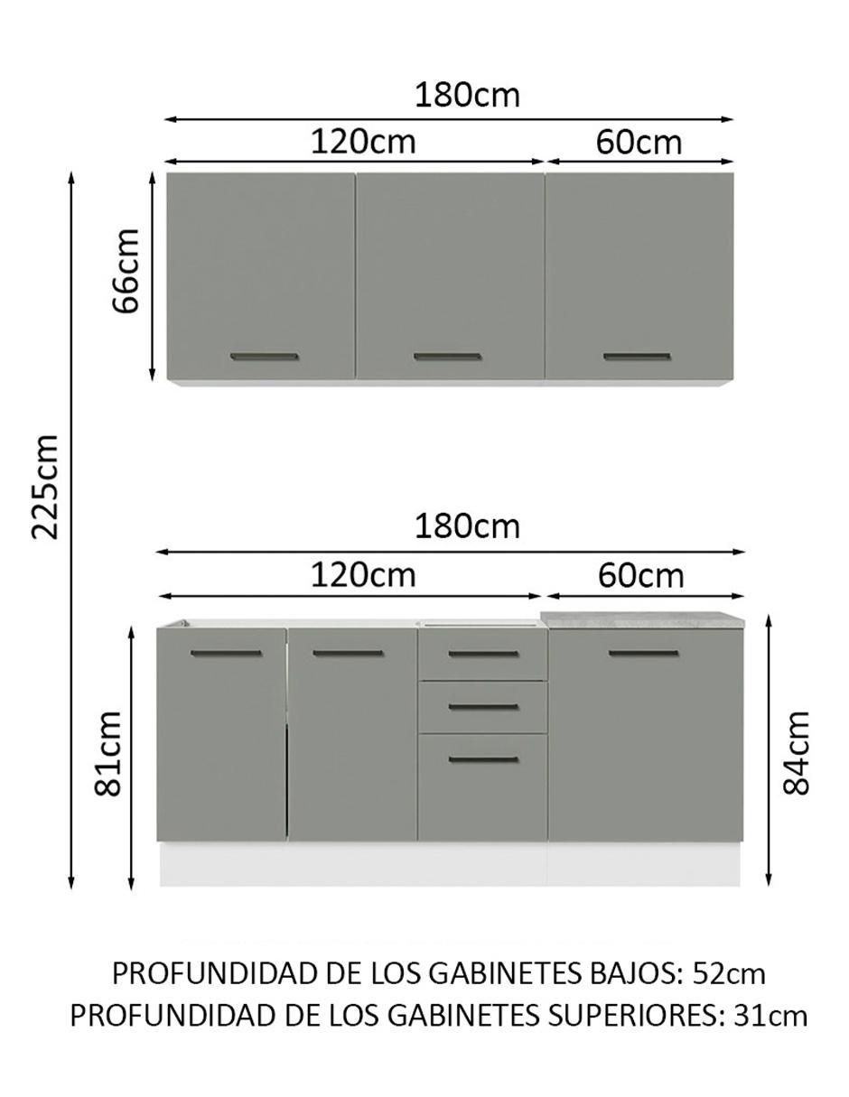 Cocina integral Madesa Ágata