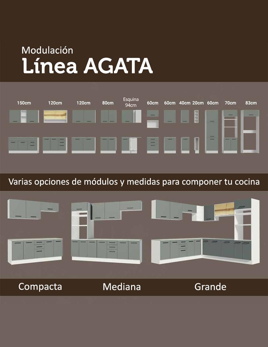 Cocina integral Madesa Ágata