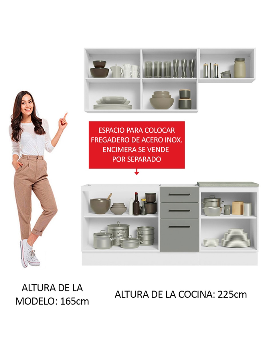 Cocina integral Madesa Ágata