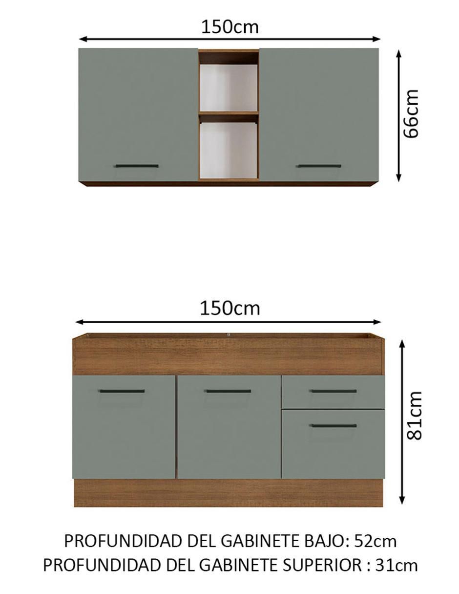 Cocina integral Ágata 11