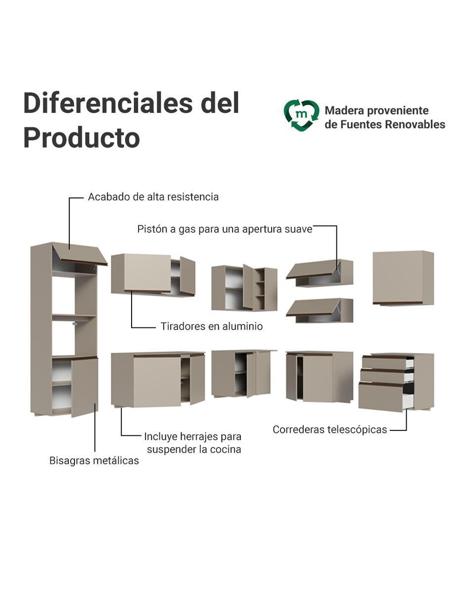 Cocina integral Madesa Nice