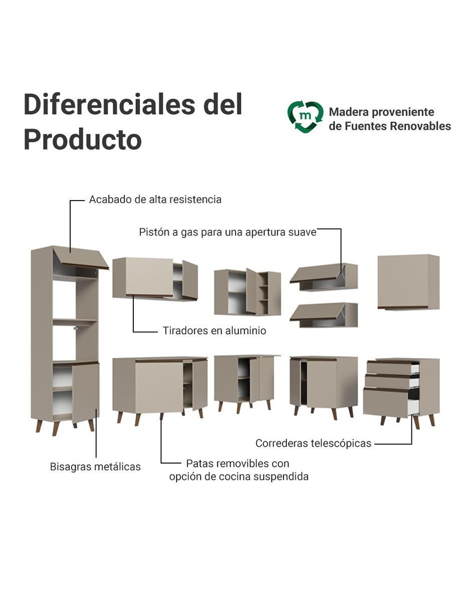 Cocina integral Nice 16