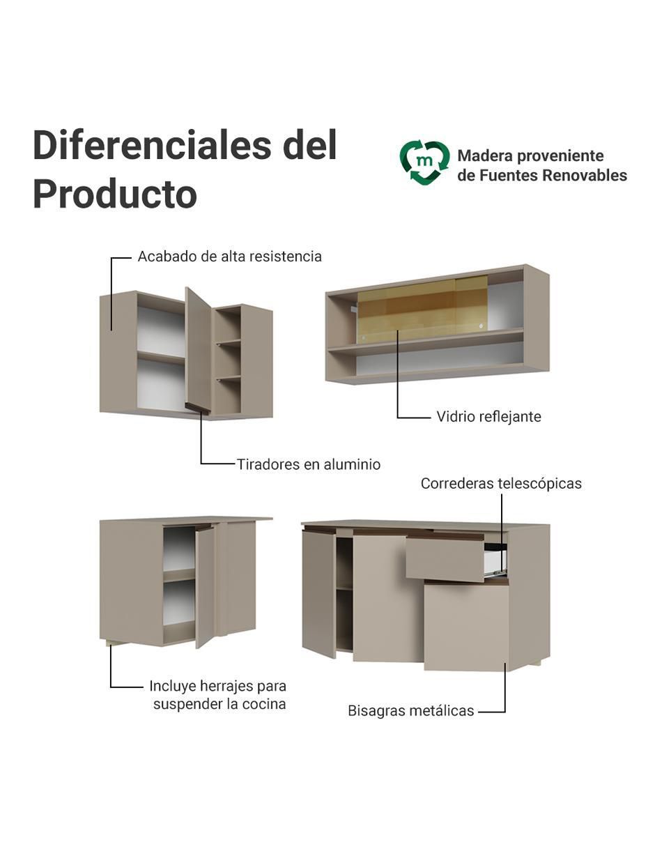 Cocina integral Nice 15