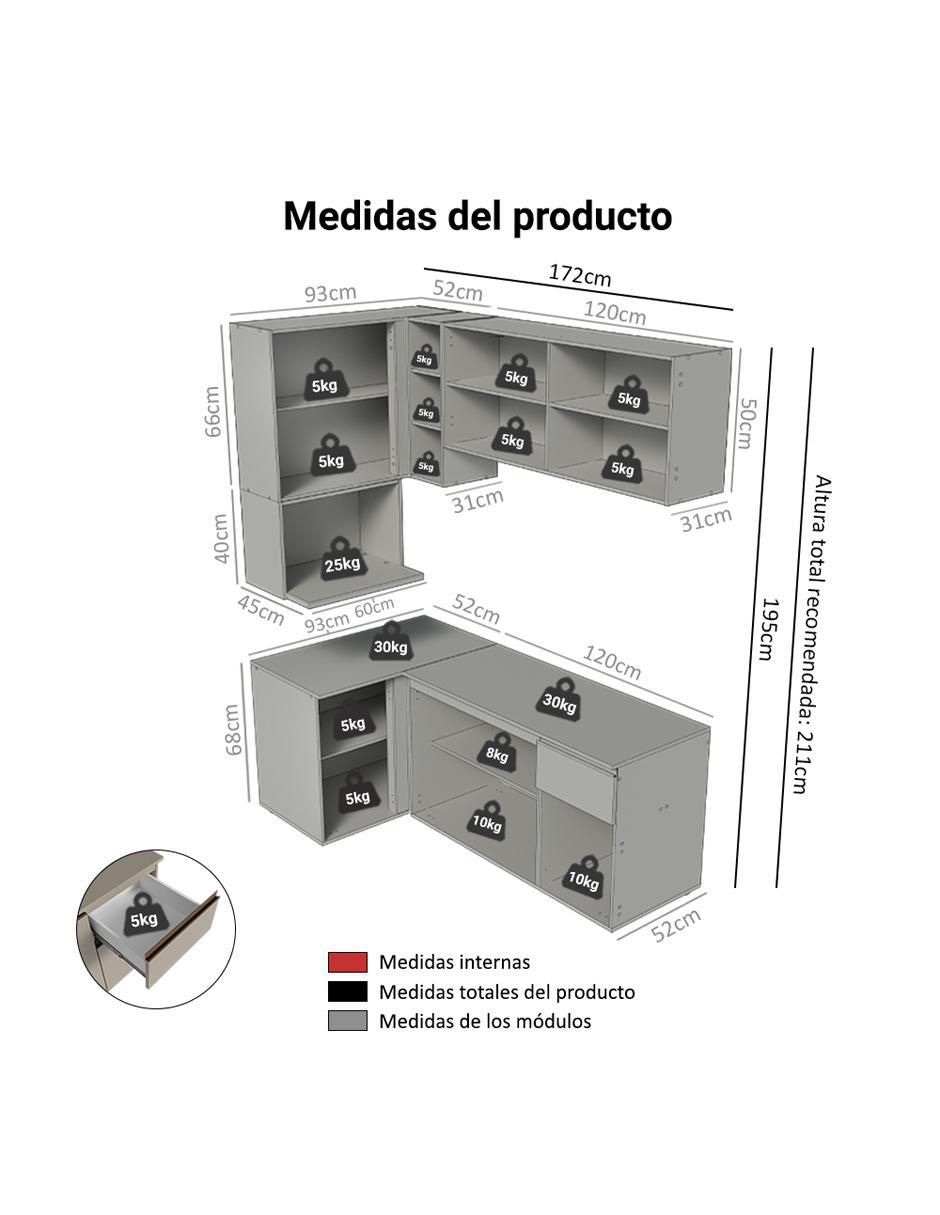 Cocina integral Nice 12