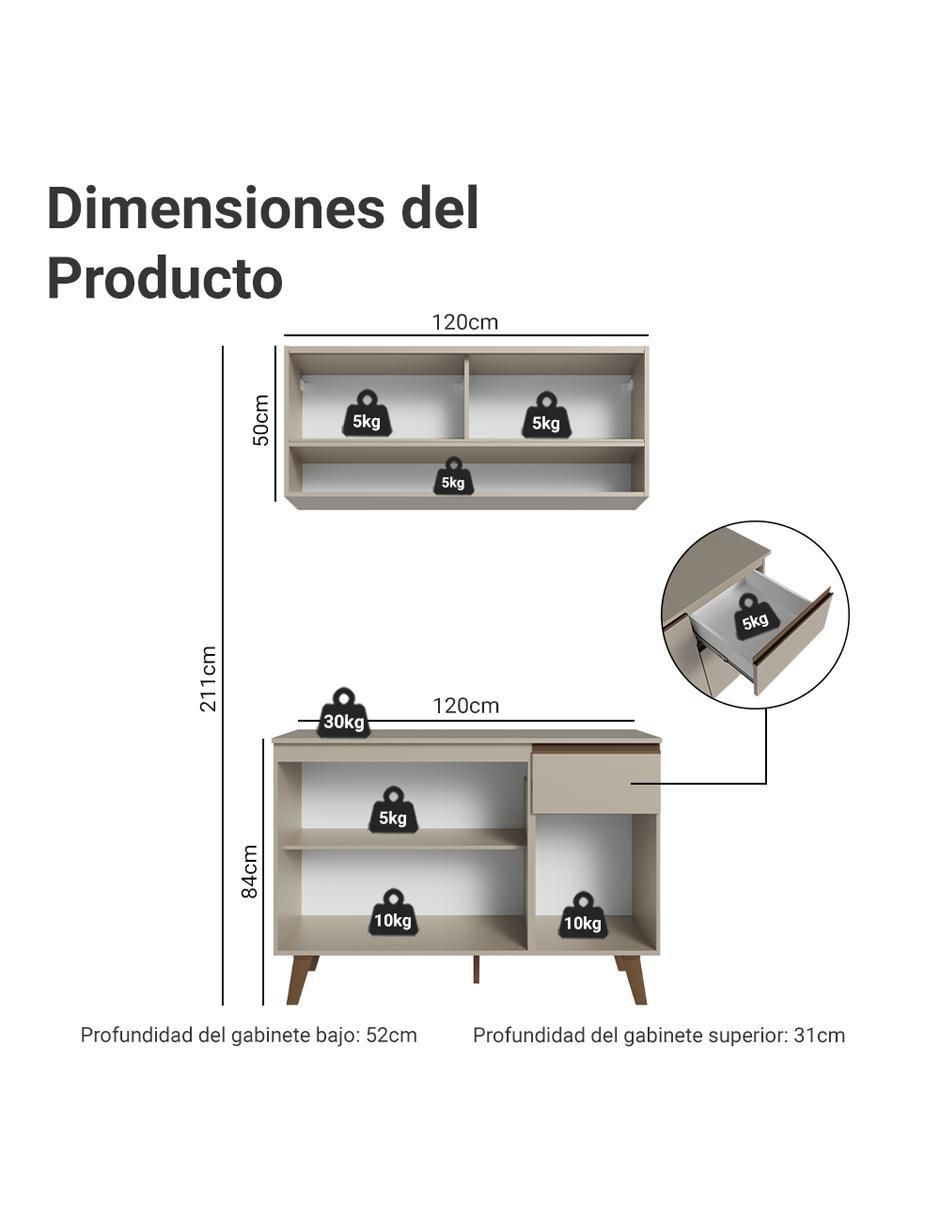 Cocina integral Nice 11