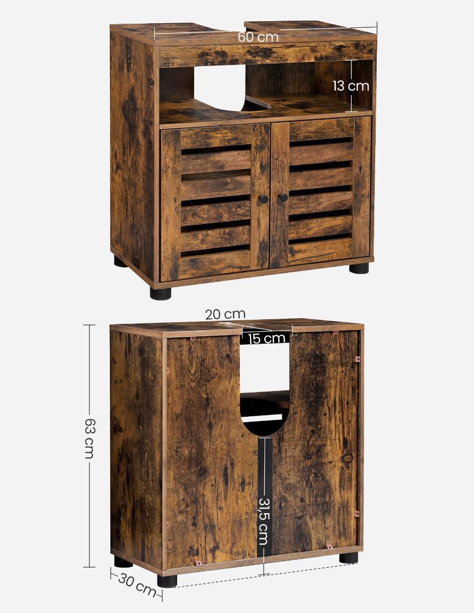 Mueble para baño Songmics Home Hanis MDF