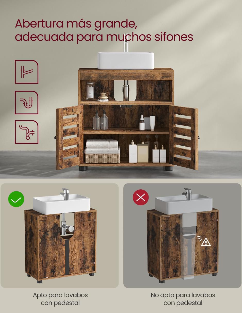 Mueble para baño Hanis MDF