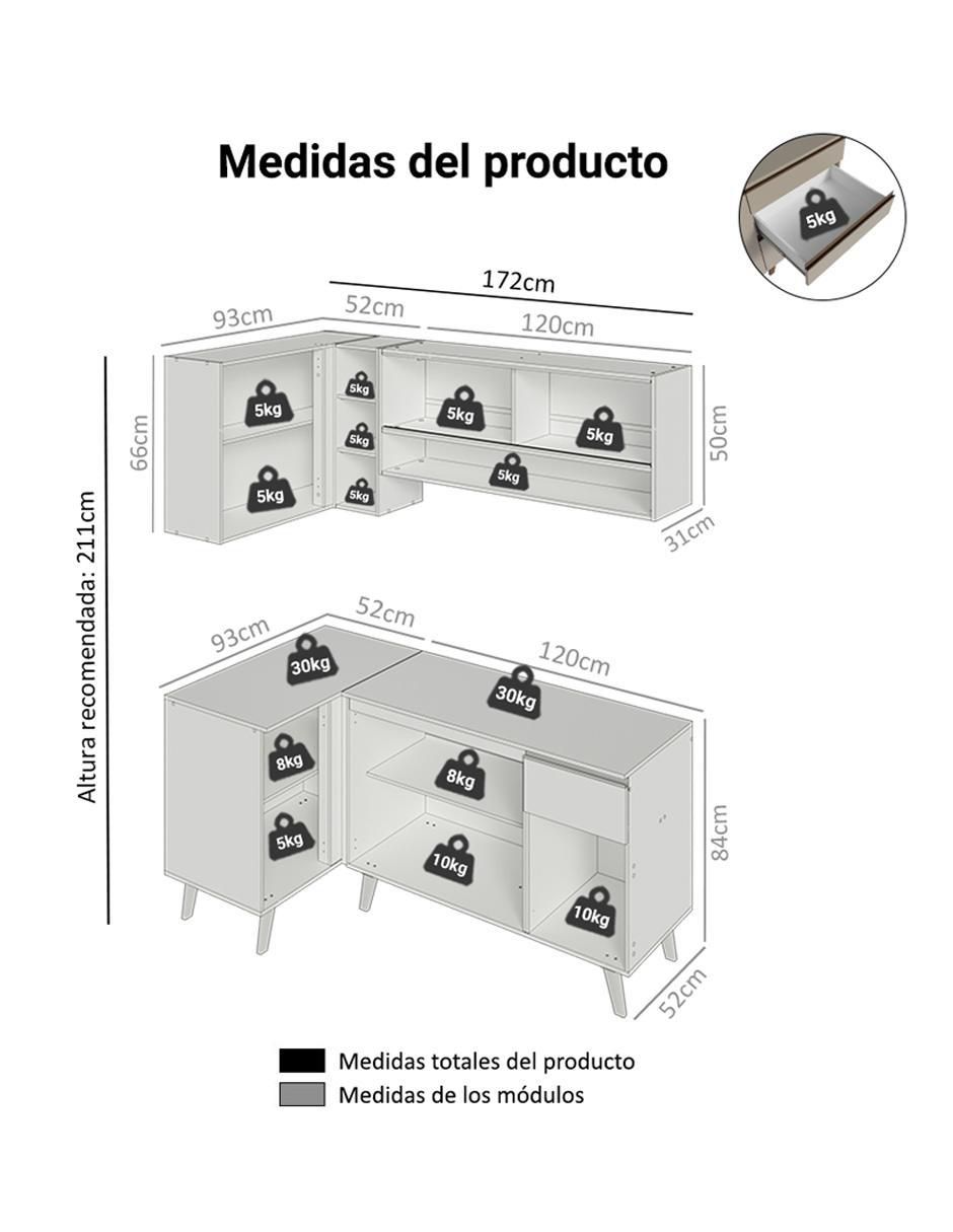 Cocina integral Nice 12