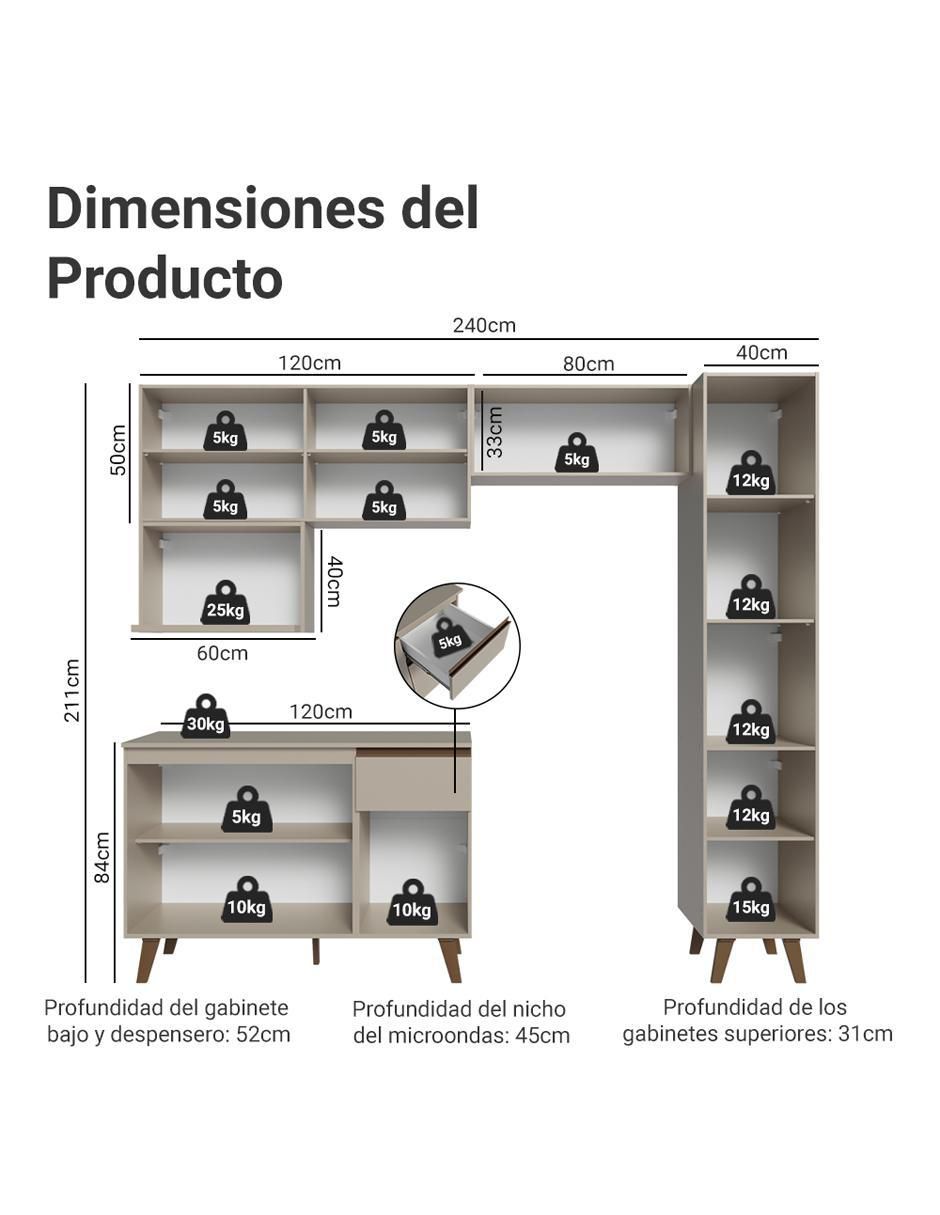 Cocina integral Nice 11