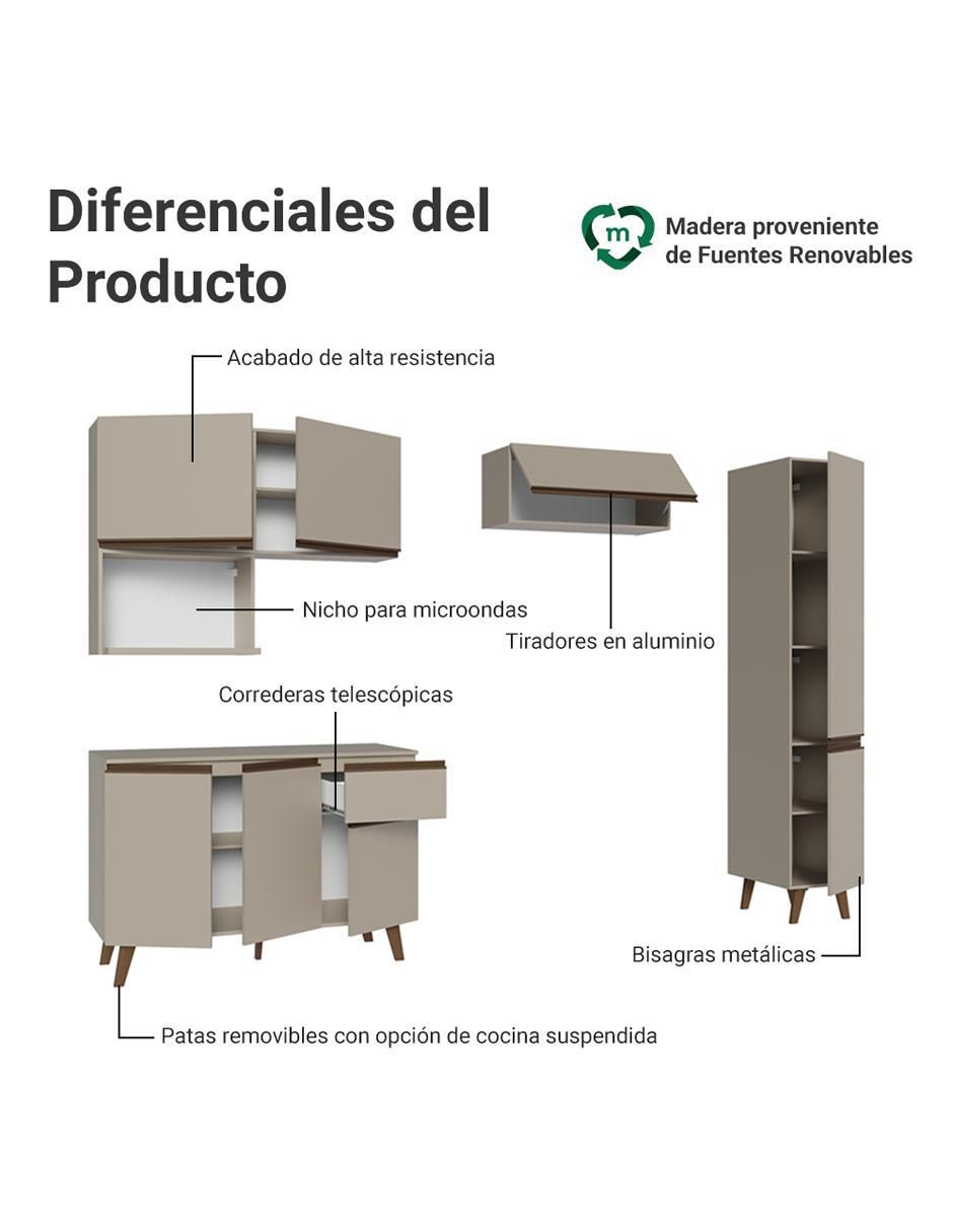Cocina integral Nice 14