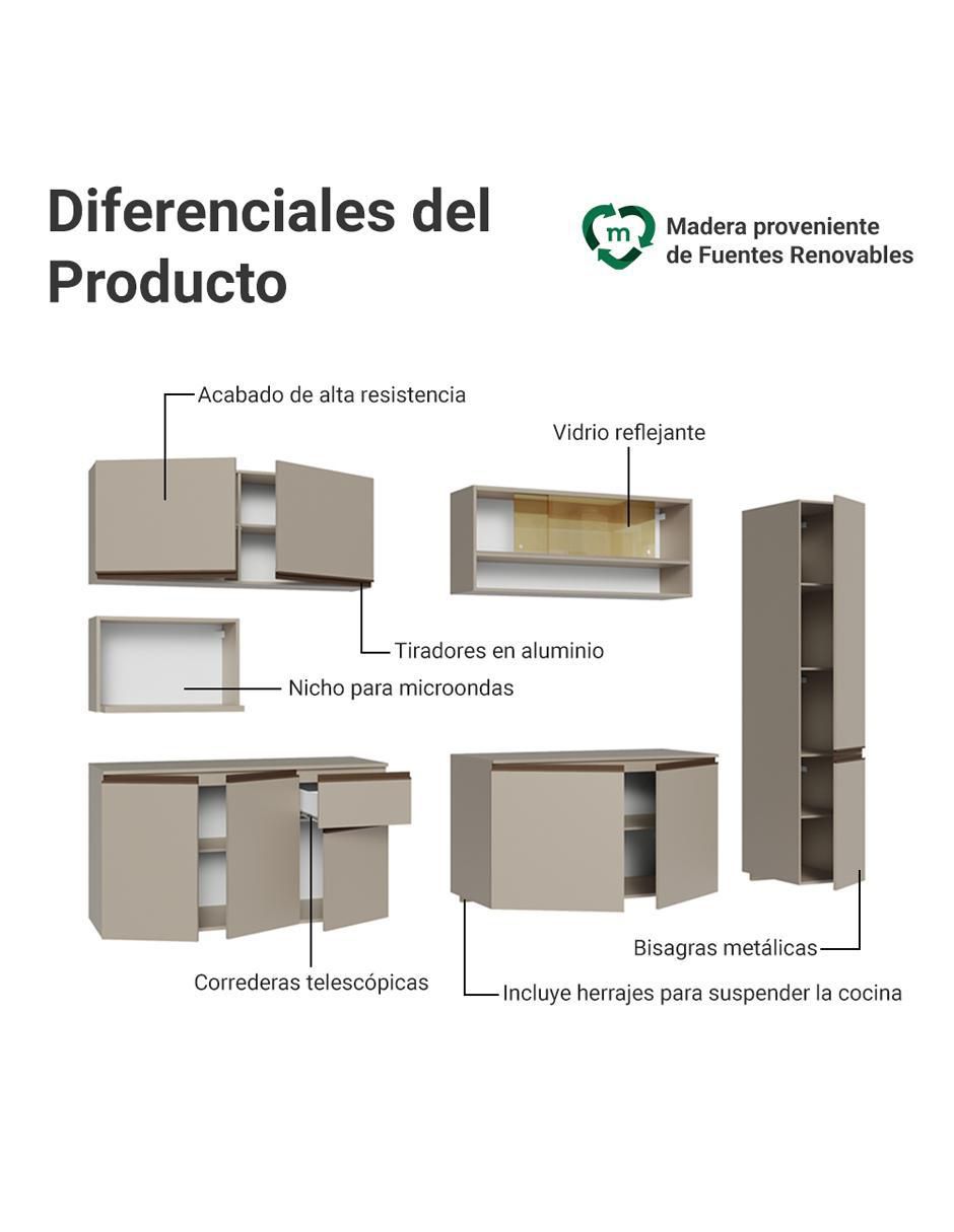 Cocina integral Nice 14