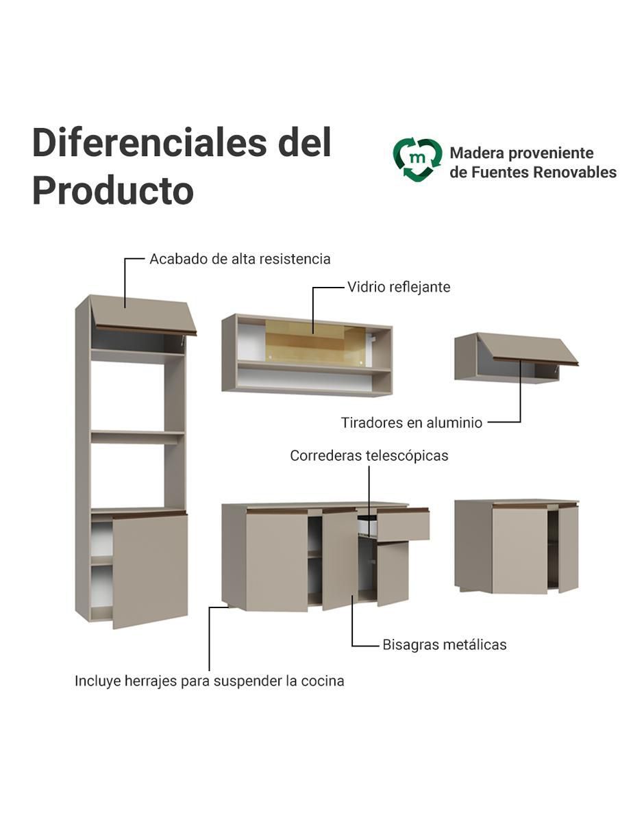 Cocina integral Madesa Nice