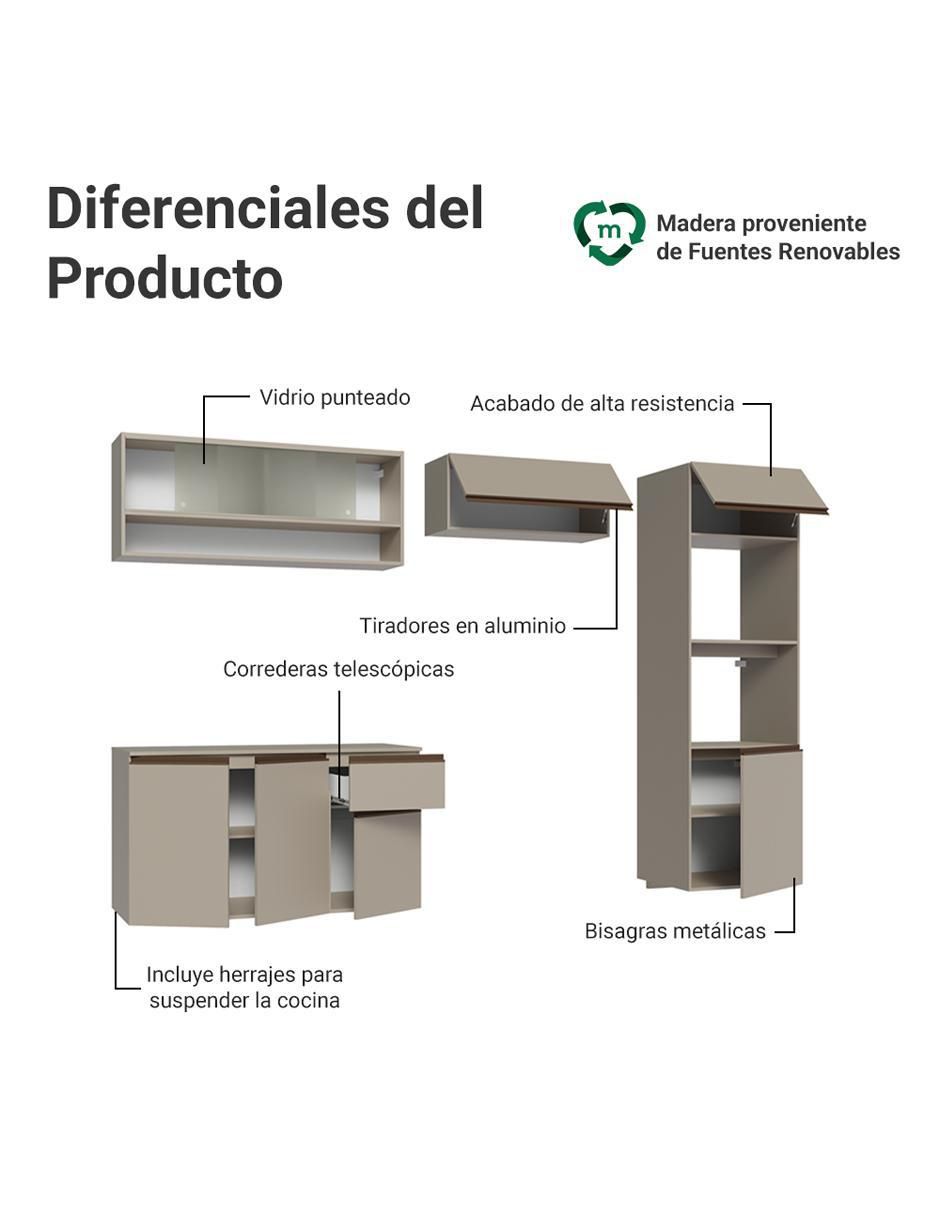 Cocina integral Madesa Nice