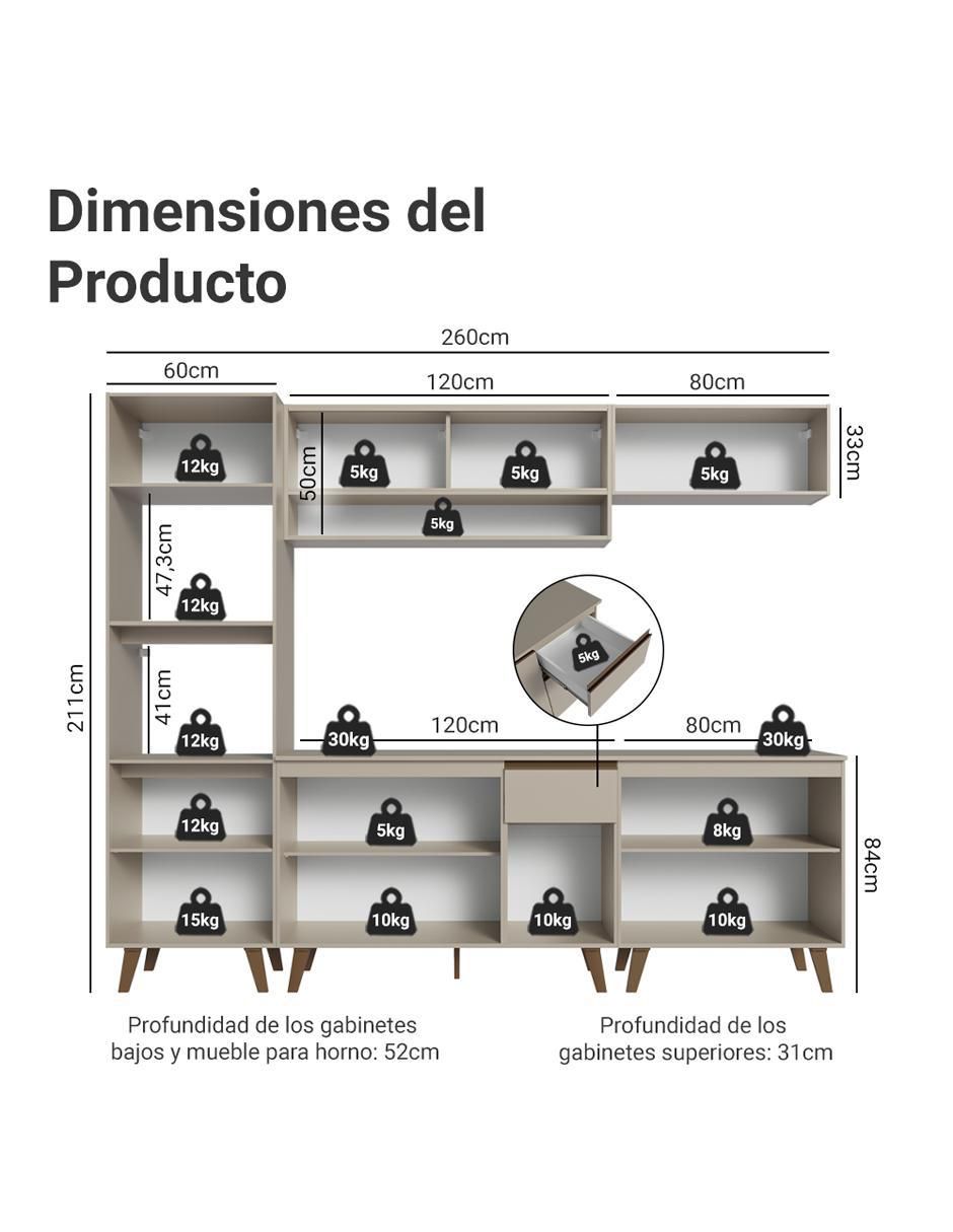 Cocina integral Nice 11