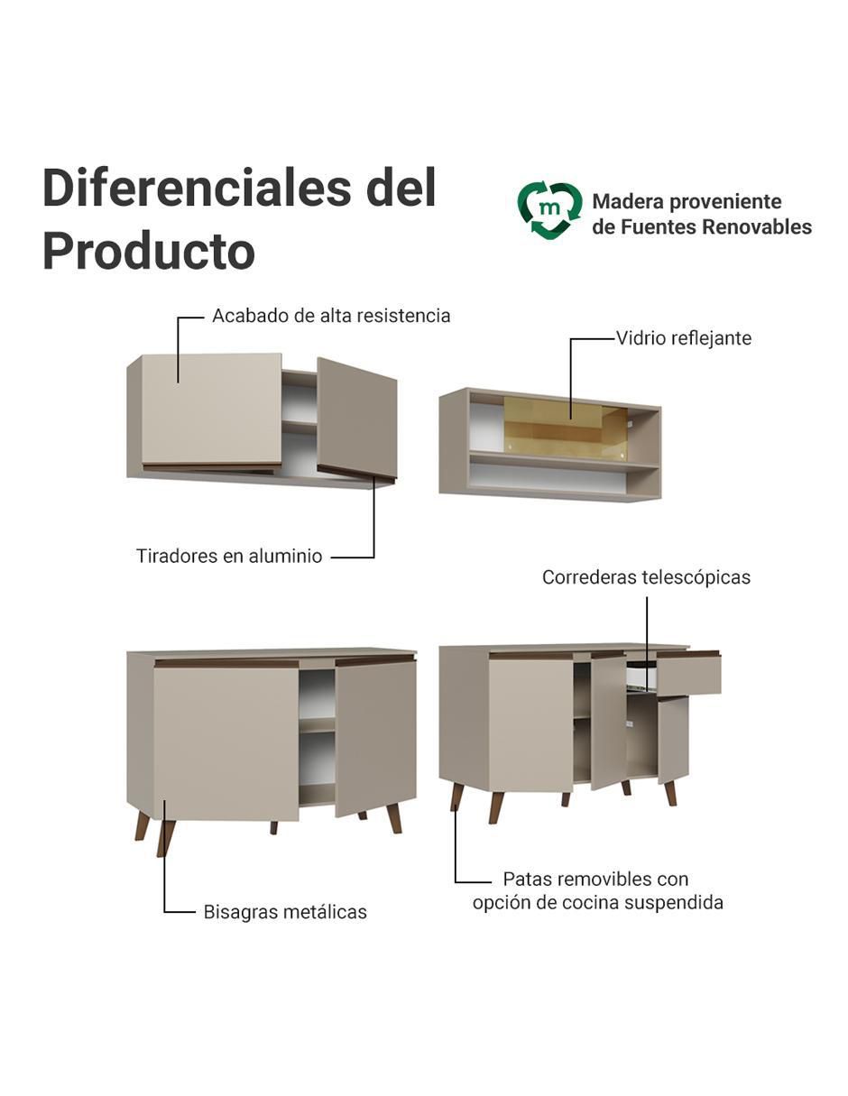Cocina integral Madesa Nice
