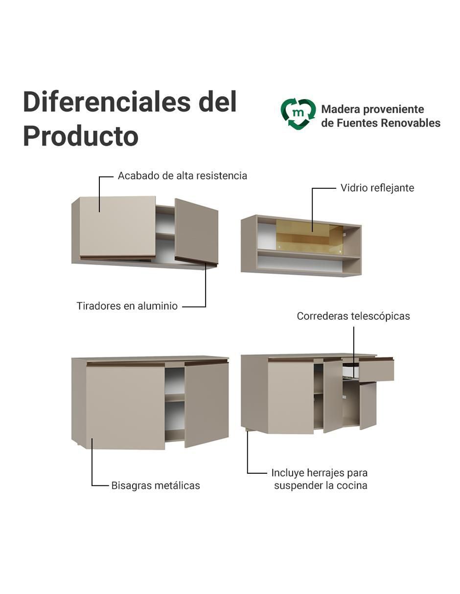 Cocina integral Nice 14