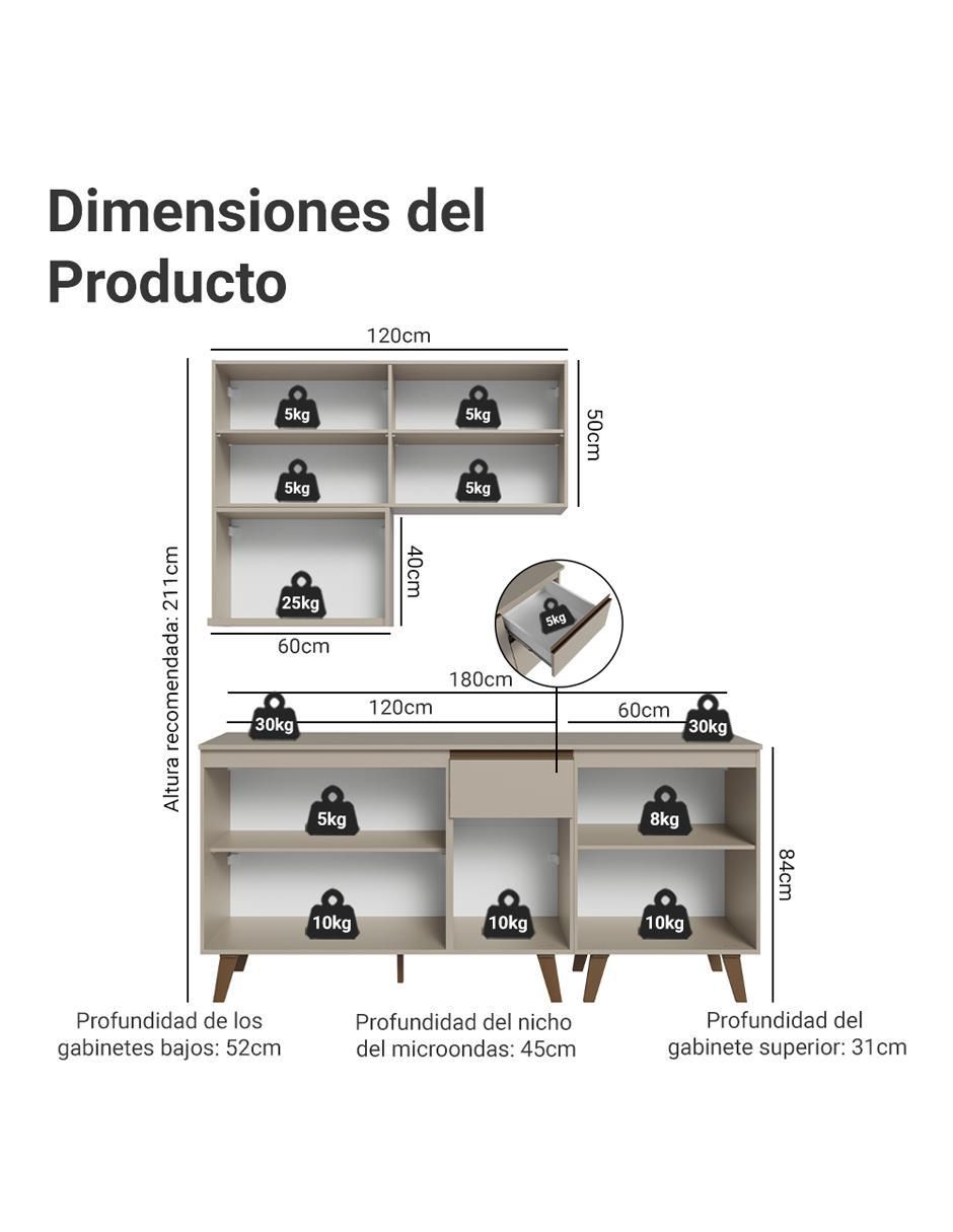 Cocina integral Nice 11