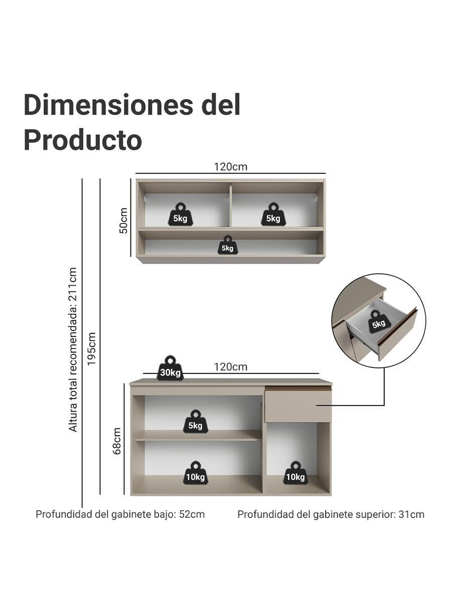 Cocina integral Madesa Nice