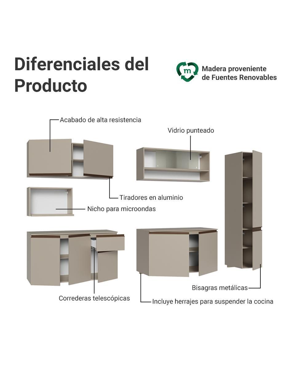 Cocina integral Madesa Nice