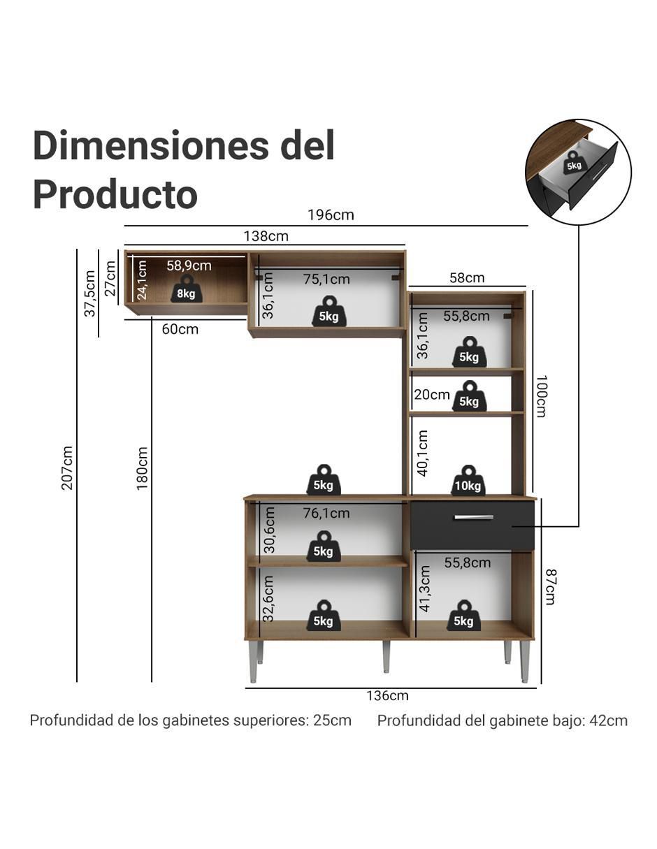 Cocina integral Aura 12