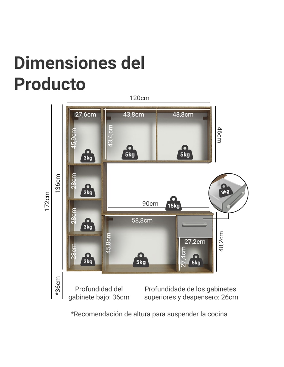 Cocina integral Easy 2