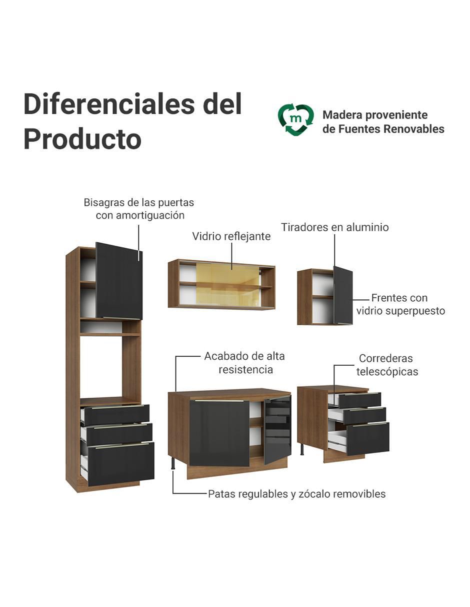 Cocina integral Madesa Lux