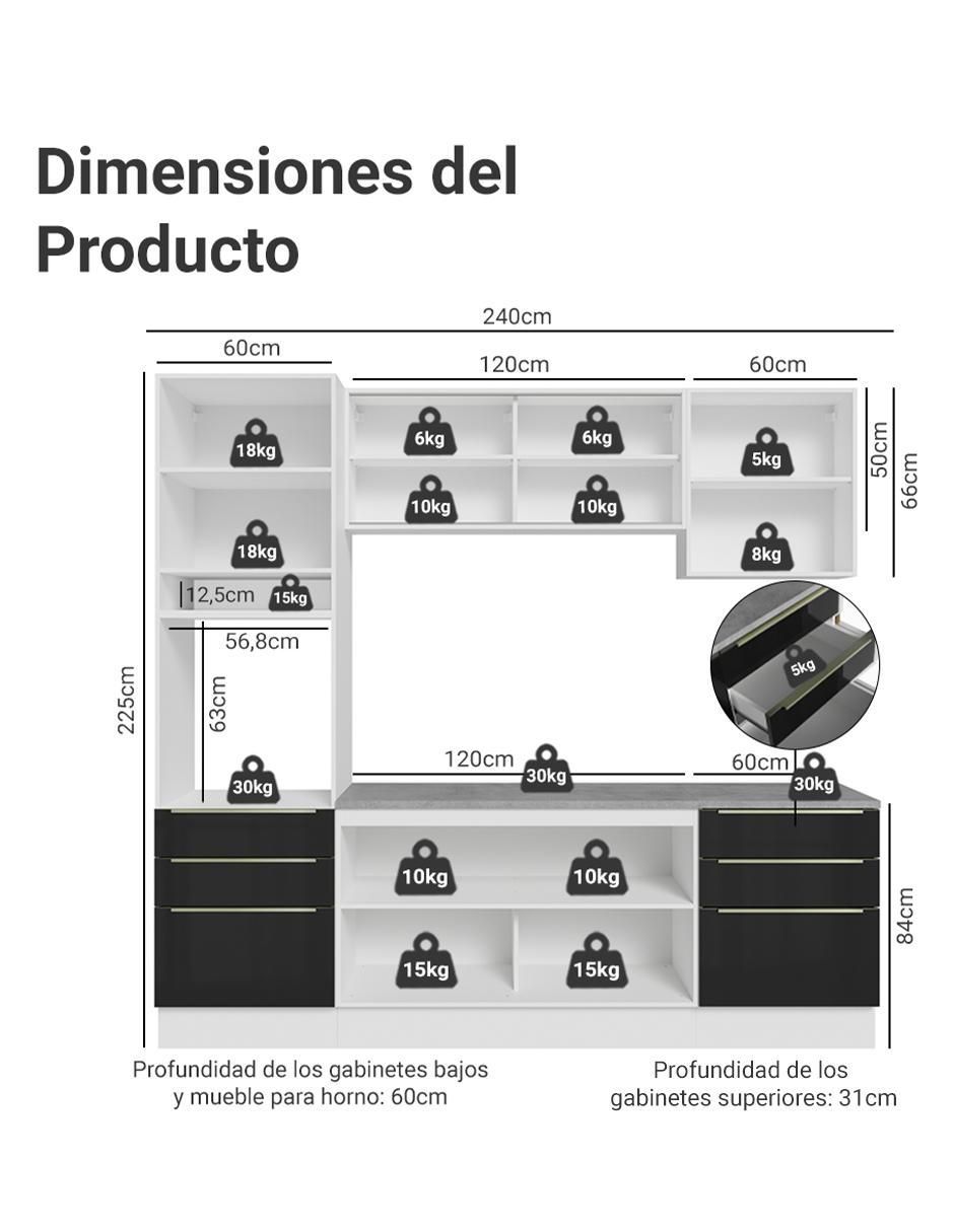 Cocina integral Lux 11