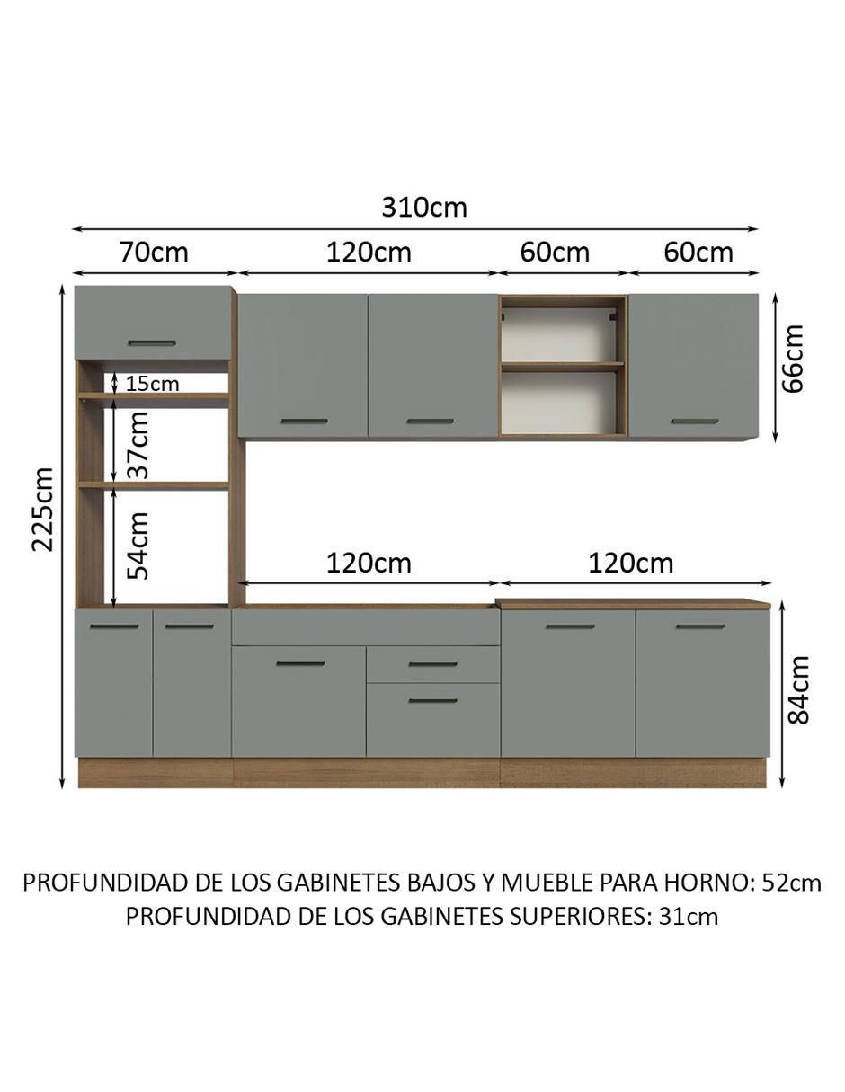 Cocina integral Agata 13