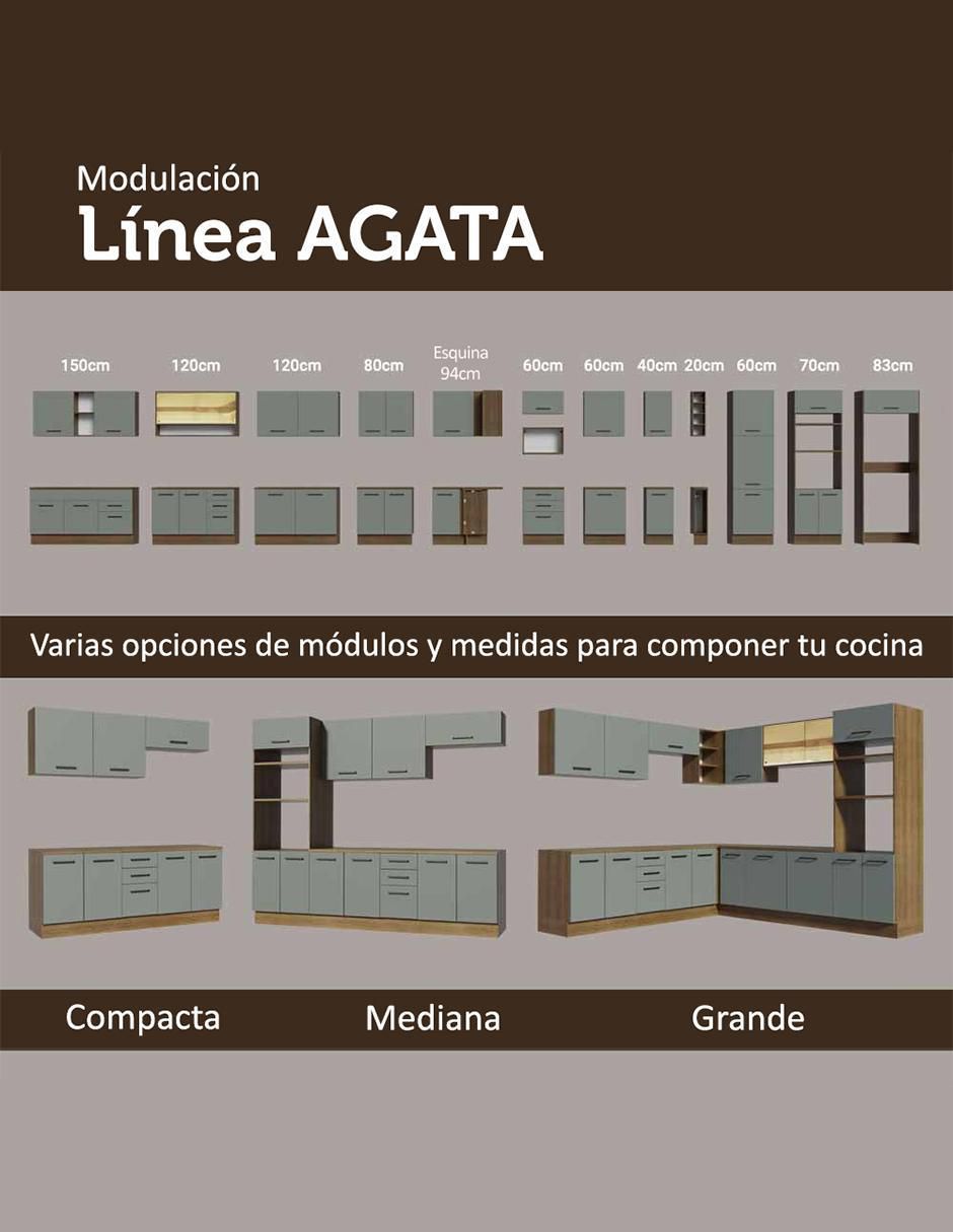 Cocina integral Agata 8