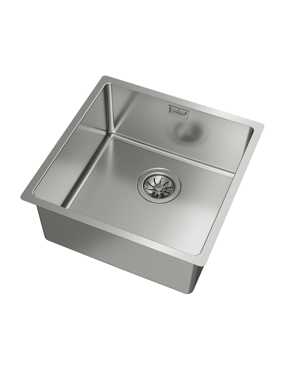 Tarja 1 tina de acero inoxidable con escurridor be linea rs15 40.40