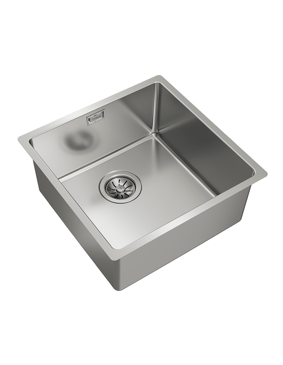 Tarja 1 tina de acero inoxidable con escurridor be linea rs15 40.40